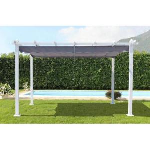 GAZEBO ASTORIA 3 X 4 TORTORA TELO GRIGIO - TORTORA COSMA